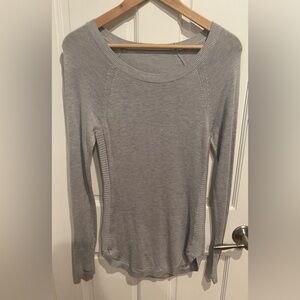 Lululemon Hello Aloe Women’s Gray Sweater 4